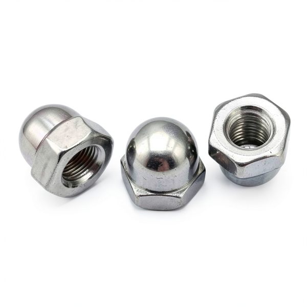 1/4-20 Acorn Hex Cap Dome Nuts by EASTLO 304 Stainless Steel 25 pcs-3