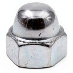 Acorn Cap Nuts 3/8"-16 Zinc Plated Steel by Prime-Line 25 Pack-0
