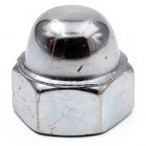 Acorn Cap Nuts 3/8"-16 Zinc Plated Steel by Prime-Line 25 Pack-0