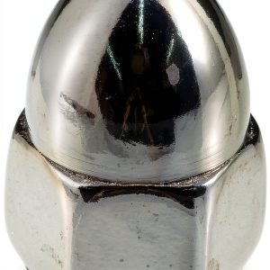 Acorn Nut 5/16-24 Black Chrome Hard-to-Find Fastener Pack of 6-0