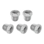 M8x1.25mm Acorn Cap Nuts MECCANIXITY 5pcs Stainless Steel Hex Dome-0